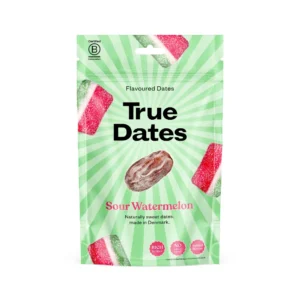Kivideta datlid TRUE DATES arbuusi maitsega, Sour Watermelon 100 g